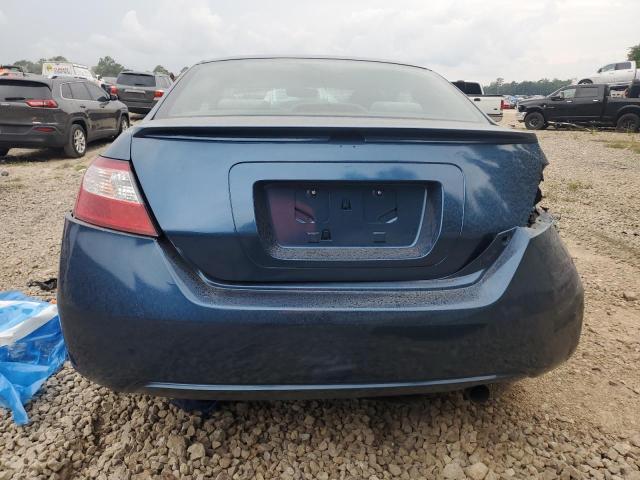 2HGFG12858H504227 - 2008 HONDA CIVIC EX BLUE photo 6