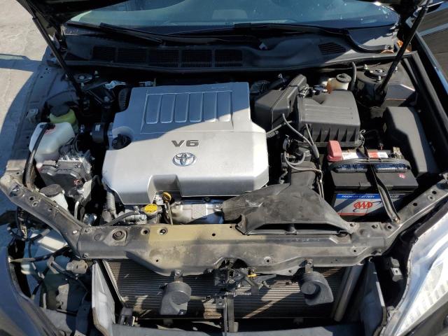 4T1BK3DB8CU450052 - 2012 TOYOTA AVALON BASE Чорний фото 11