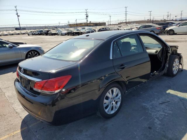 4T1BK3DB8CU450052 - 2012 TOYOTA AVALON BASE Чорний фото 3