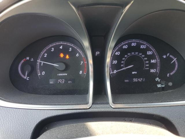 4T1BK3DB8CU450052 - 2012 TOYOTA AVALON BASE Чорний фото 9