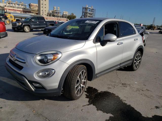 ZFBCFXETXGP407920 - 2016 FIAT 500X TREKKING PLUS SILVER photo 1