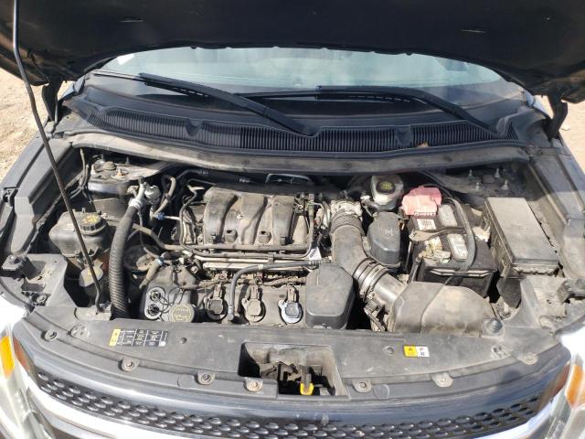 1FM5K8F88FGA14901 - 2015 FORD EXPLORER LIMITED BLACK photo 11