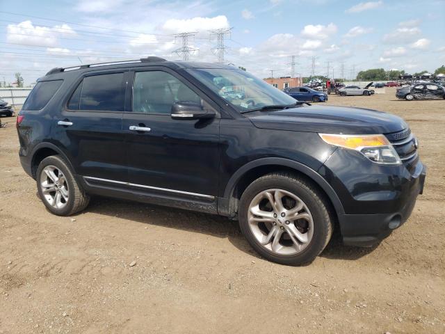 1FM5K8F88FGA14901 - 2015 FORD EXPLORER LIMITED BLACK photo 4