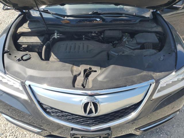 5FRYD4H93GB057871 - 2016 ACURA MDX ADVANCE GRAY photo 12