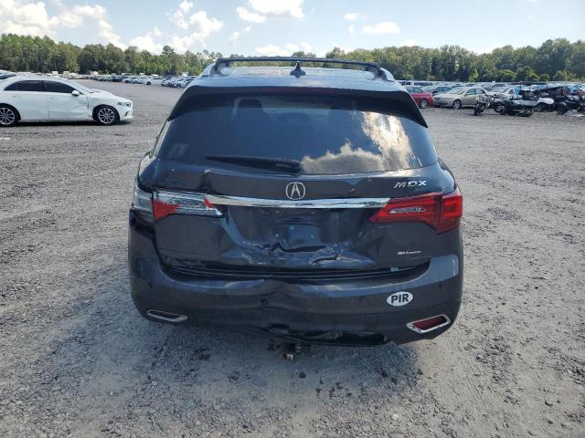 5FRYD4H93GB057871 - 2016 ACURA MDX ADVANCE GRAY photo 6