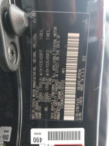 5TDKRKEC5PS163702 - 2023 TOYOTA SIENNA LE BLACK photo 14