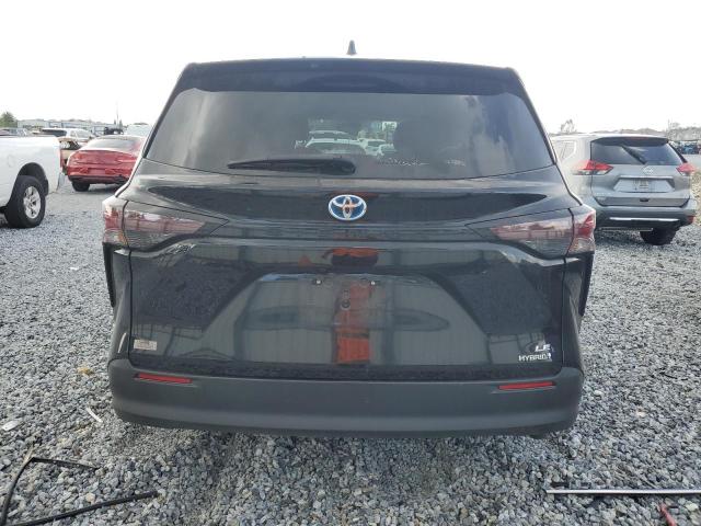 5TDKRKEC5PS163702 - 2023 TOYOTA SIENNA LE BLACK photo 6