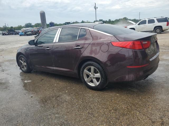 5XXGM4A74EG301186 - 2014 KIA OPTIMA LX BURGUNDY photo 2