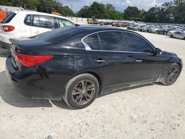 JN1BV7AR3FM419738 - 2015 INFINITI Q50 BASE BLACK photo 3