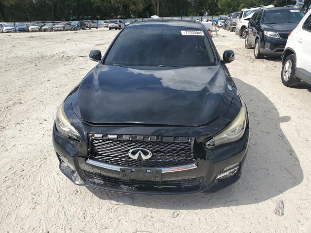 JN1BV7AR3FM419738 - 2015 INFINITI Q50 BASE BLACK photo 5