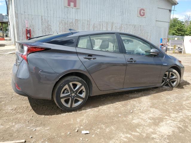 JTDKAMFU2N3189618 - 2022 TOYOTA PRIUS NIGHT SHADE Темно-сірий фото 3