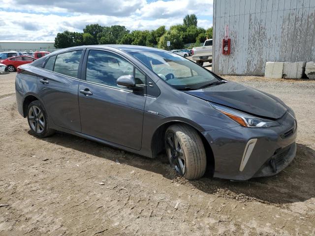 JTDKAMFU2N3189618 - 2022 TOYOTA PRIUS NIGHT SHADE Темно-сірий фото 4