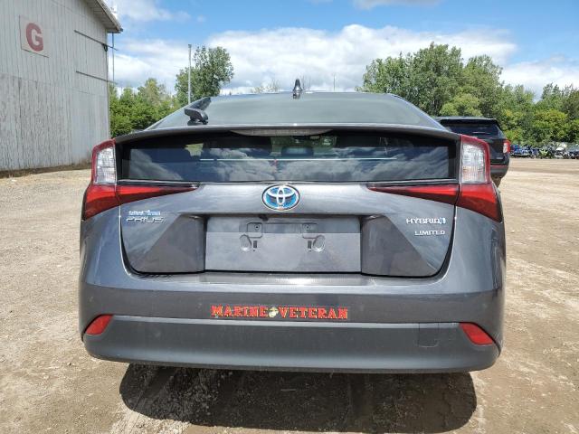 JTDKAMFU2N3189618 - 2022 TOYOTA PRIUS NIGHT SHADE Темно-сірий фото 6