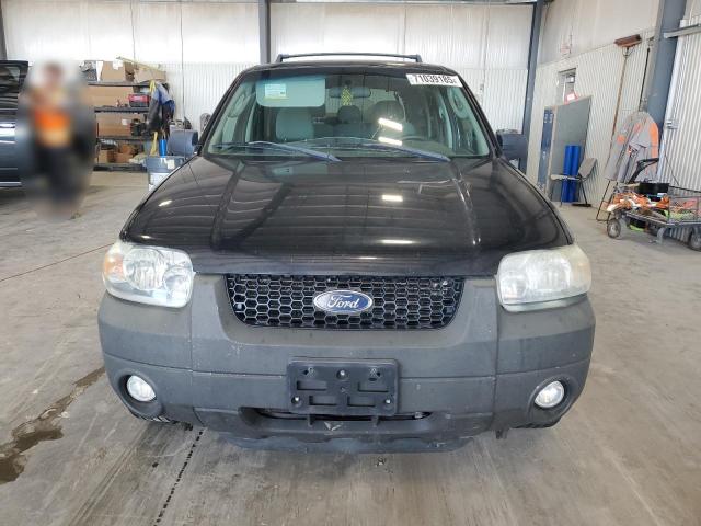 1FMCU93197KB88232 - 2007 FORD ESCAPE XLT BLACK photo 5