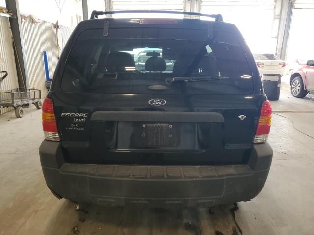 1FMCU93197KB88232 - 2007 FORD ESCAPE XLT BLACK photo 6