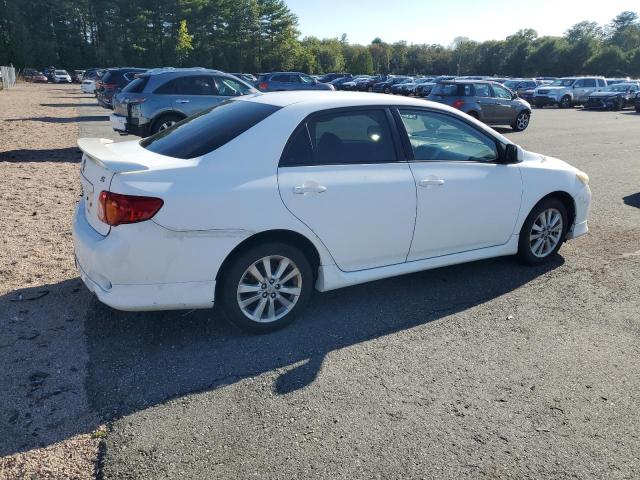 2T1BU40EX9C144139 - 2009 TOYOTA COROLLA BASE WHITE photo 3