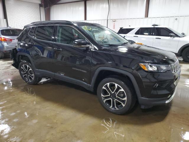 3C4NJDCB8NT113406 - 2022 JEEP COMPASS LIMITED BLACK photo 4