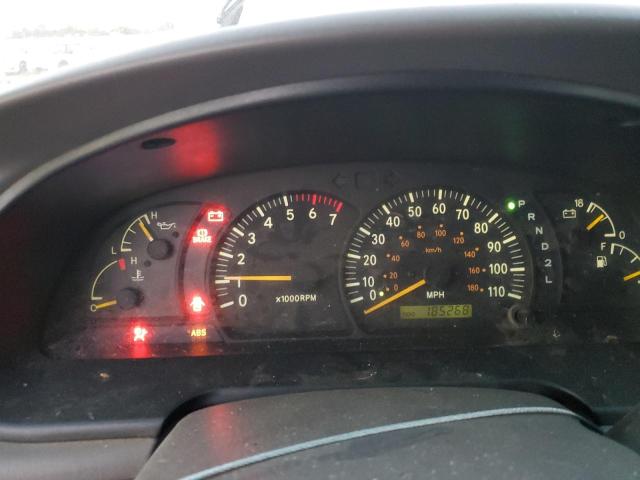 5TBRT3418YS004785 - 2000 TOYOTA TUNDRA ACCESS CAB Темно-червоний фото 9