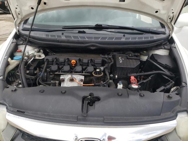 19XFA16629E019386 - 2009 HONDA CIVIC LX-S Blanc photo 11