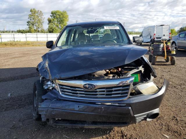 JF2SH6AC1AH704192 - 2010 SUBARU FORESTER 2.5X GRAY photo 5