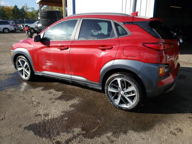 KM8K5CA56MU731838 - 2021 HYUNDAI KONA ULTIMATE RED photo 2