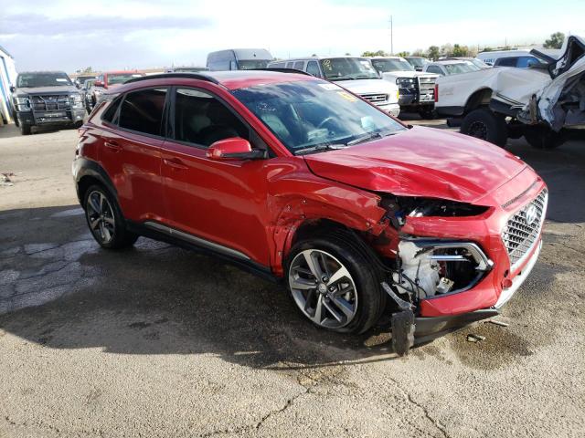 KM8K5CA56MU731838 - 2021 HYUNDAI KONA ULTIMATE RED photo 4