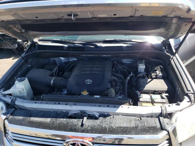 5TFEW5F15HX224868 - 2017 TOYOTA TUNDRA CREWMAX SR5 SILVER photo 10