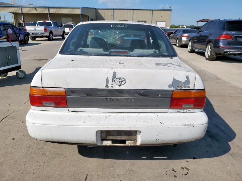 1NXAE09B9SZ328745 - 1995 TOYOTA COROLLA LE WHITE photo 6