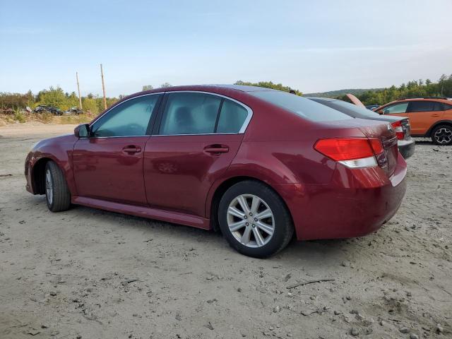 4S3BMBG60B3237060 - 2011 SUBARU LEGACY 2.5I PREMIUM RED photo 2