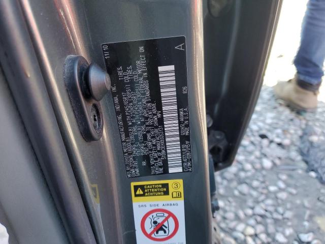 5TDBK3EHXBS053131 - 2011 TOYOTA HIGHLANDER BASE أخضر صورة 13