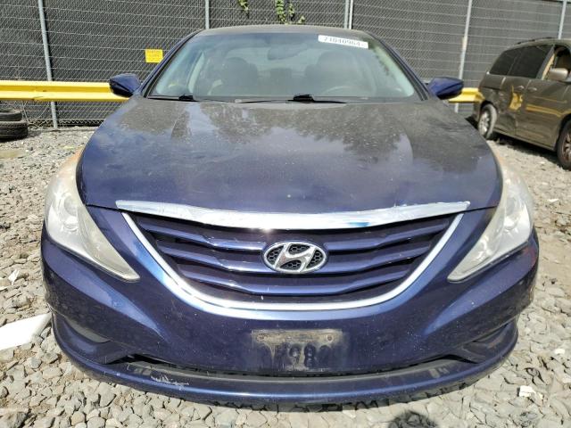 5NPEB4AC4CH482656 - 2012 HYUNDAI SONATA GLS BLUE photo 5