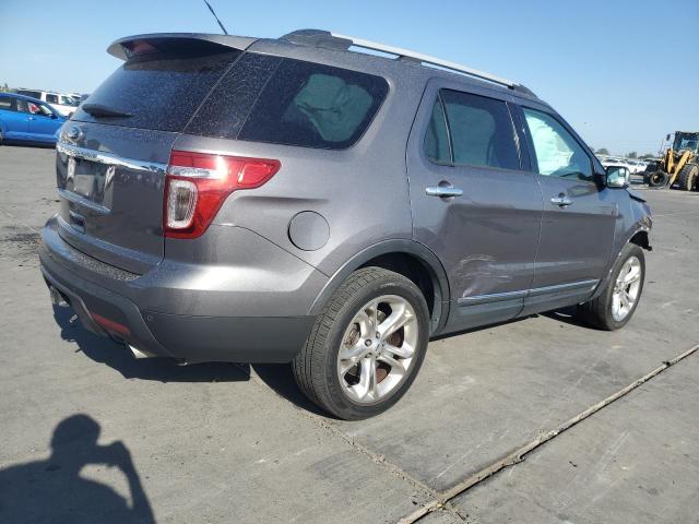 1FM5K7F84DGB59019 - 2013 FORD EXPLORER LIMITED GRAY photo 3