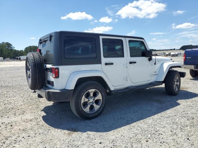 1C4BJWEG5JL936498 - 2018 JEEP WRANGLER UNLIMITED SAHARA 白色 照片 3