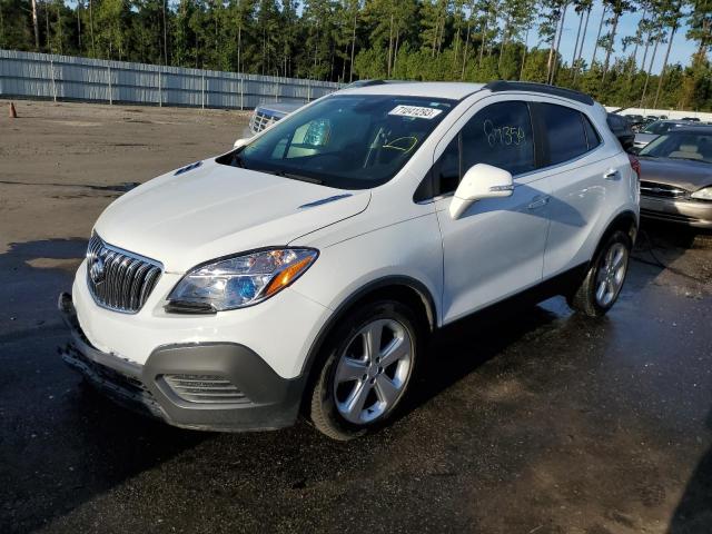 KL4CJASB5GB730199 - 2016 BUICK ENCORE WHITE photo 1