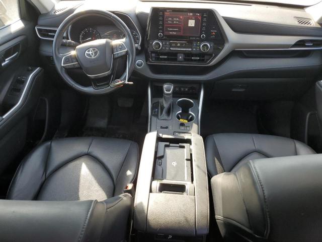 5TDGZRAH6LS501750 - 2020 TOYOTA HIGHLANDER XLE BLACK photo 8