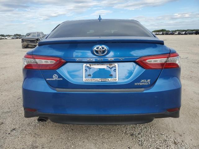 4T1F31AK4LU017769 - 2020 TOYOTA CAMRY XLE BLUE photo 6