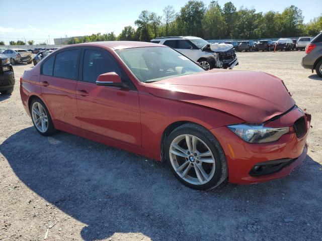 WBA8A9C59GK619204 - 2016 BMW 320 I RED photo 4