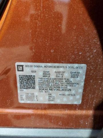 3GKALMEV5KL303129 - 2019 GMC TERRAIN SLE BROWN photo 13