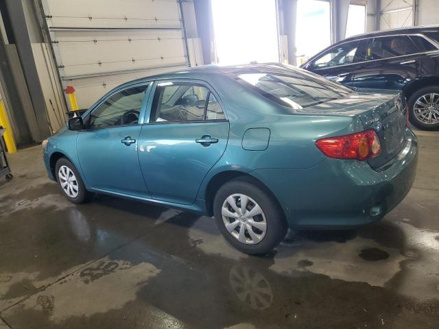 2T1BU4EE5AC379867 - 2010 TOYOTA COROLLA BASE TEAL photo 2