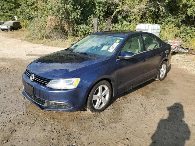 3VWLL7AJ1EM385008 - 2014 VOLKSWAGEN JETTA TDI BLUE photo 1