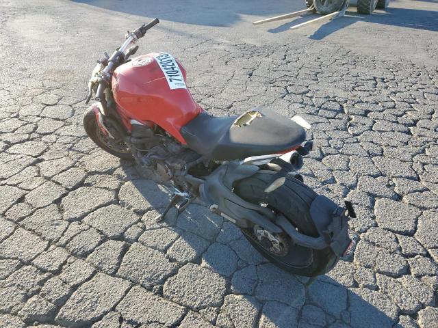 ZDM1RBSV2EB000760 - 2014 DUCATI MONSTER 1200 RED photo 3