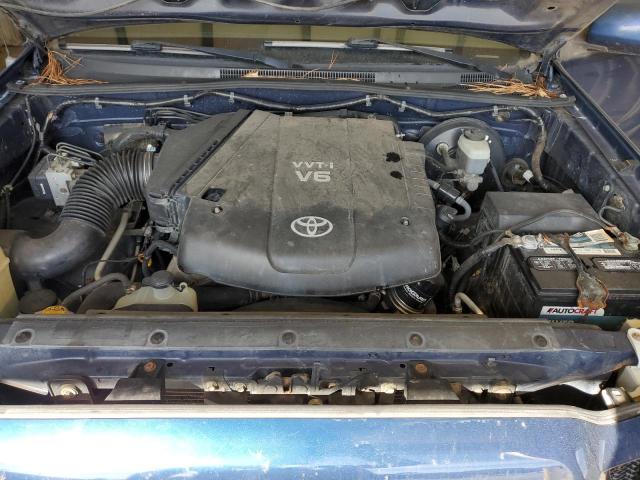 5TEUU42N57Z322441 - 2007 TOYOTA TACOMA ACCESS CAB ლურჯი ფოტო 11