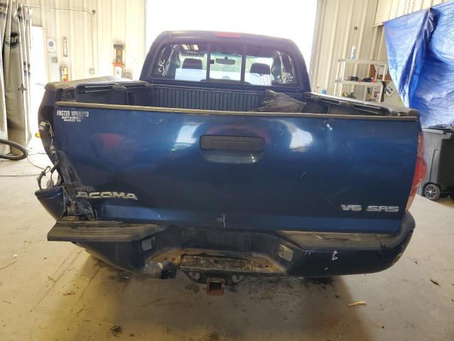 5TEUU42N57Z322441 - 2007 TOYOTA TACOMA ACCESS CAB ლურჯი ფოტო 6