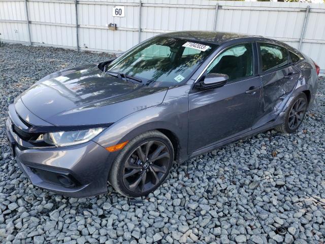 2HGFC2F80KH518961 - 2019 HONDA CIVIC SPORT 灰色 照片 1