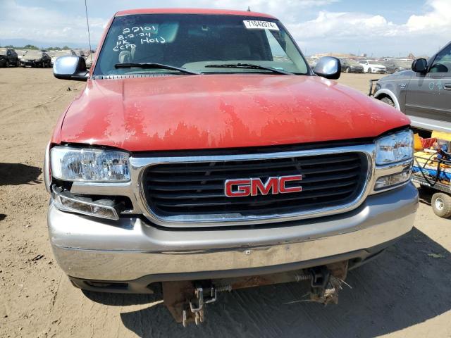 2GTEK19T311398541 - 2001 GMC NEW SIERRA K1500 RED photo 5