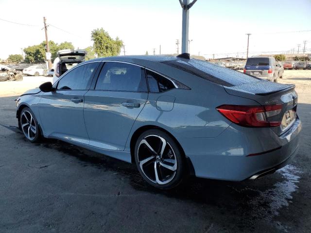 1HGCV2F32NA013444 - 2022 HONDA ACCORD SPORT GRAY photo 2