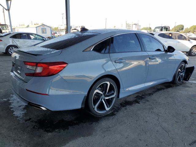 1HGCV2F32NA013444 - 2022 HONDA ACCORD SPORT GRAY photo 3