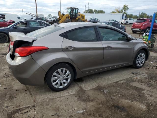 5NPDH4AEXBH001299 - 2011 HYUNDAI ELANTRA GLS GRAY photo 3