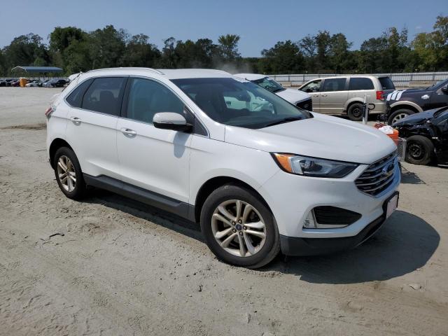 2FMPK4J90KBB10430 - 2019 FORD EDGE SEL WHITE photo 4