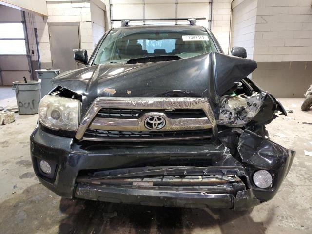 JTEBU14R78K012024 - 2008 TOYOTA 4RUNNER SR5 BLACK photo 5